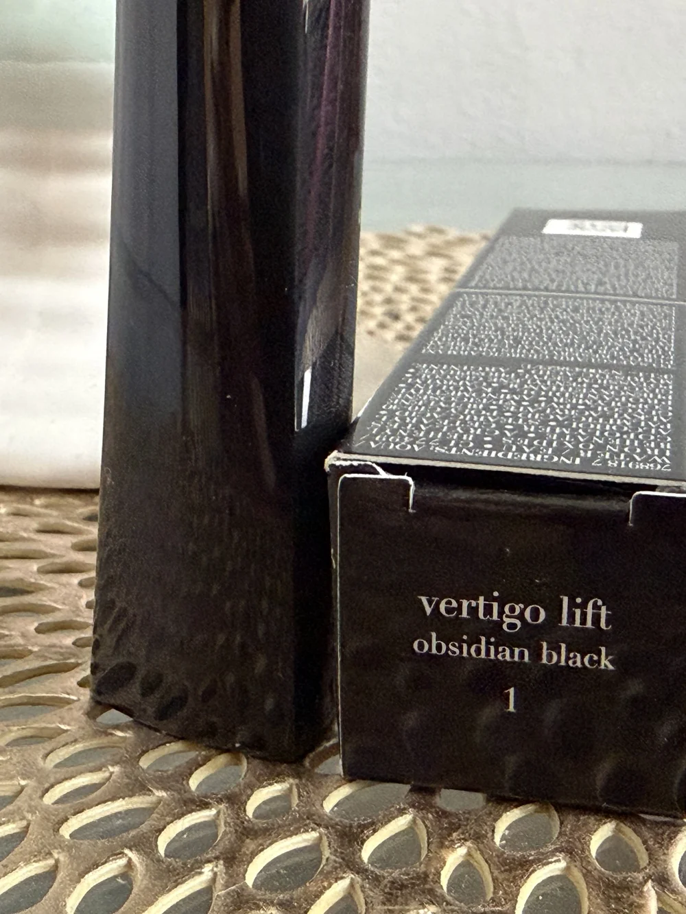 Giorgio Armani Black High-Shine Tube Mascara with Silver Logo